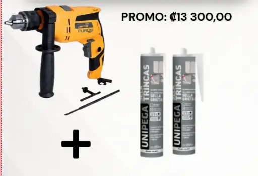 [CFD75Sella] Taladro Percutor 1/2 750W FD75+ 2 sella grietas Gratis